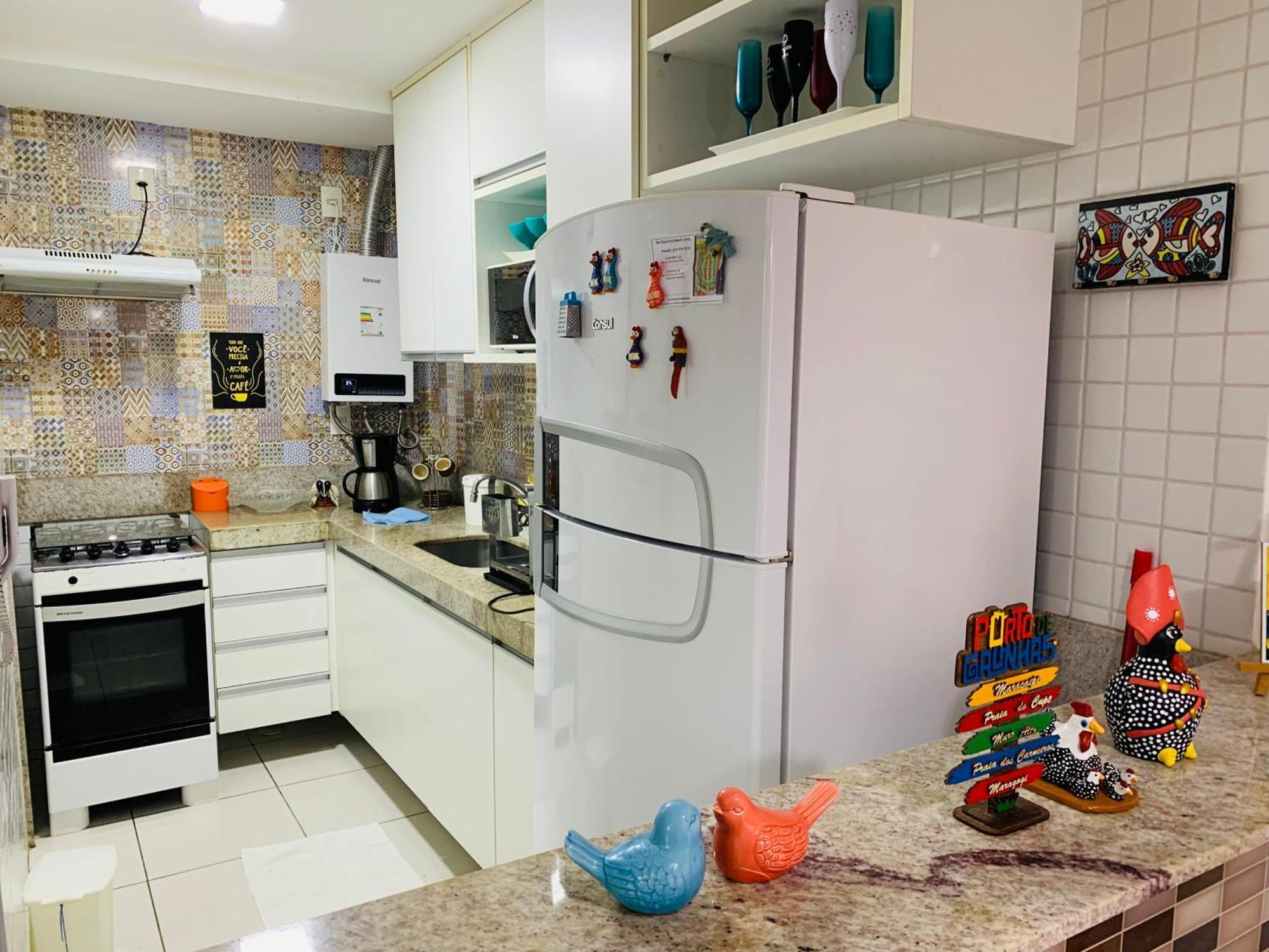 Апартаменты Fantastico Flat 02 Qts Nui Supreme Порту-де-Галиньяш Экстерьер фото